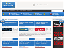 Tablet Screenshot of betcompanies.net